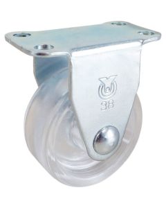Plate Type Caster Skeleton Caster  (polycarbonate wheel)