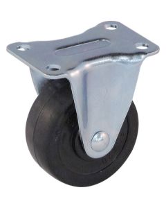 Plate Type Caster G Series (rubber wheel)