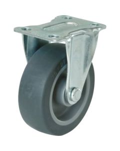 Plate Type Caster G Series (elastomer wheel)