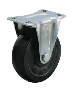 Plate Type Caster G Series (rubber wheel)