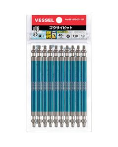 Double End Square GO-SAI Bit 10-Piece ชุดละ 10เส้น