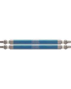 ชุดดอกโกไซบิต 2 ชิ้น (เหลี่ยมสองหัว) SQ3 x 110mm