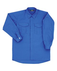 ฤดูใบไม้ผลิ/ฤดูร้อน unisex E/C เสื้อแขนยาวสีน้ำเงินรอยัล S