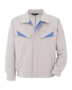 เสื้อเบลาส์แขนยาวเด็กชายคู่ฤดูใบไม้ผลิ/ฤดูร้อน สีเทาเงิน LL