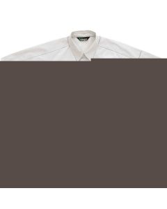 ฤดูใบไม้ผลิ/ฤดูร้อน unisex E/C เสื้อเชิ้ตแขนสั้นสีเทาเงิน 5L