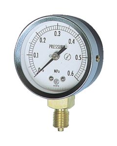 JIS General Purpose Pressure Gauge (A frame vertical type, Φ60)