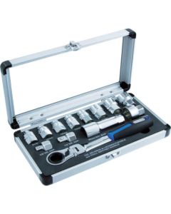 Go-through Ratchet and Spline Socket Set