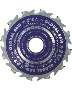 Global Saw เลื่อยปลายแหลมสำหรับผนังด้านนอก Tatsujin เซรามิก