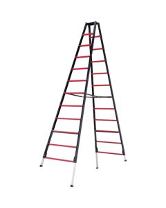 Aluminum Adjustable Leg Stepladder