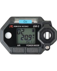 เครื่องตรวจวัดก๊าซแบบพกพา GW-3 (OX) ตรวจจับก๊าซเป้าหมาย: ออกซิเจน