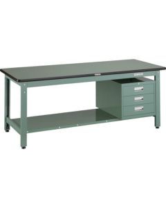 Medium-Duty Workbench c/w 3 Cabinets