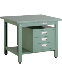 Medium-Duty Workbench c/w 3 Cabinets