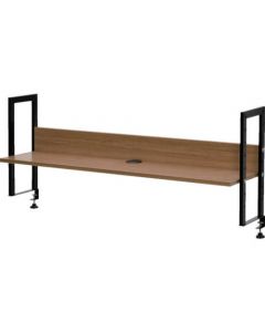 ชั้นวางของบนโต๊ะทำงาน W1200 สีวอลนัท