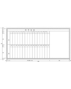 พื้นที่บันทึกปฏิทินรายเดือน (H900XW1800)
