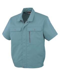 เสื้อเบลาส์แขนสั้น H-190 9 เขียว LL