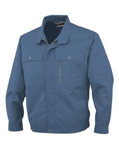 เสื้อเบลาส์แขนยาว H-191 6 สีน้ำเงิน M