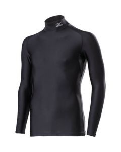 เสื้อชั้นในรัดกล้ามเนื้อคอสูงแขนยาวผู้ชาย L สีดำ