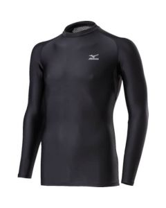 เสื้อชั้นในรัดกล้ามเนื้อ คอกลม แขนยาว ผู้ชาย L สีดำ