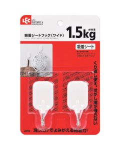 MAGIC STICKER REUSABLE HOOK (WIDE) 10อัน