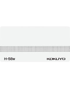 บัตรแฟ้มแขวน ยาว 58 มม. สีขาว 50 ใบ
