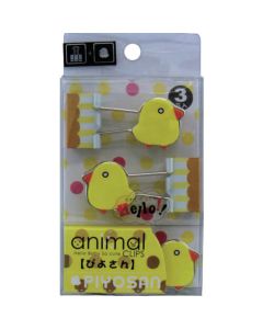 Hello Animal Clip Piyo-san (3 ชิ้น)
