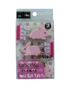 คลิปสัตว์ Hello Animal Clip Usatan (3 ชิ้น)