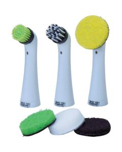 Super Sonic Scrubber Electric Cleaning Brush & Pad Set