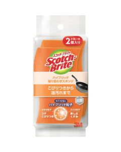 Scotch-Brite (TMU) Hybrid Urethan Sponge Scrub Brush
