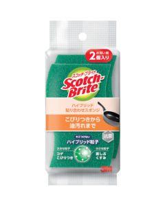 Scotch-Brite (TMU) Hybrid Urethan Sponge Scrub Brush