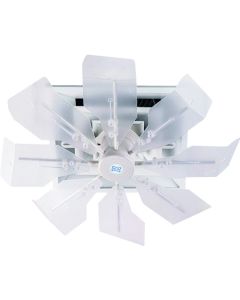 Hybrid fan TJR clear-
