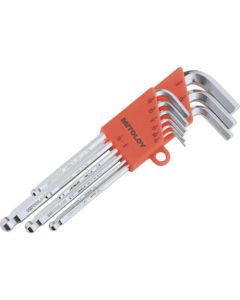 Hollow Wrench(L-type)Set(Ball-Point)Long 1ชุด