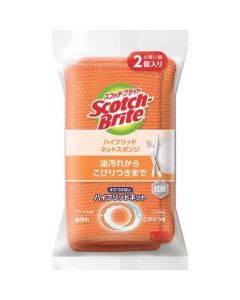 Scotch-Brite (TMU) Hy-brid Net Sponge Scrubbing Brush
