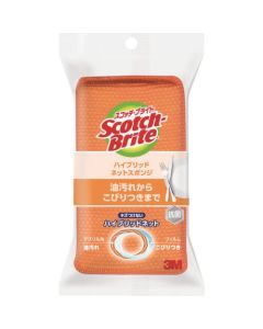 Scotch-Brite (TMU) Hy-brid Net Sponge Scrubbing Brush