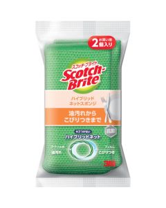 Scotch-Brite (TMU) Hy-brid Net Sponge Scrubbing Brush