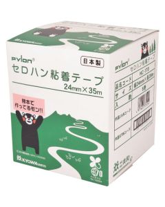 เทปกาวใส 24 มม. x 35 ม. (5 ม้วน/กล่อง)