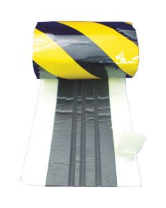 แผ่นสะท้อนแสงเข้ามุม 240มม. x 2ม. เหลือง/ดำ