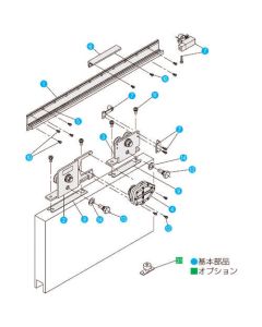 SLIDEX Sliding Door Closer system 1ชุด