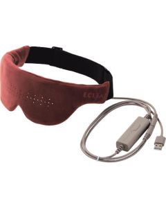 Eclear warm USB hot eye mask (สีน้ำตาลอมม่วง)