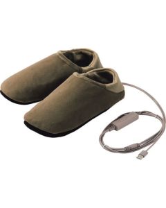 ECLEAR warm USB foot warmer L (สีกากีมะกอก)