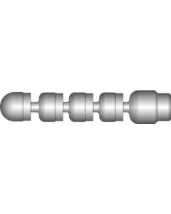 Pipe cleaning nozzle 1อัน