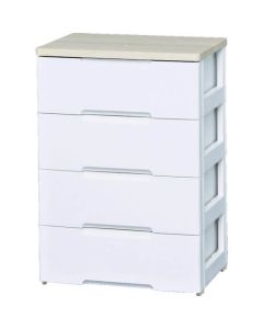 Wood Top Chest