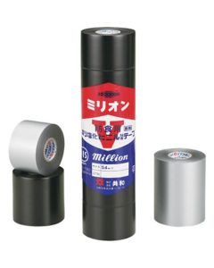 เทปไวนิลป้องกันการกัดกร่อน 0.4t x 50มม. x 10ม. สีเงิน 6 ม้วน