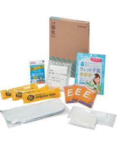 Disaster hygiene set
