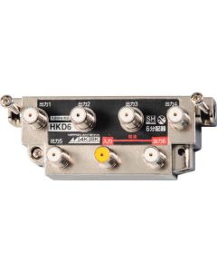 Indoor 6 distributor 4K8K compatible 1-terminal Dentsu type Main unit movable 1อัน