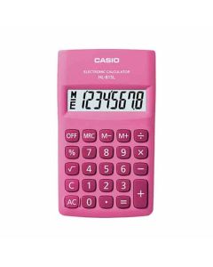 เครื่องคิดเลข 8 หลัก ประเภทพกพา HL-815L Pink