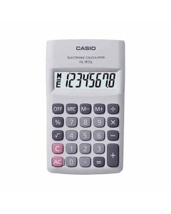เครื่องคิดเลข 8 หลัก ประเภทพกพา HL-815L White
