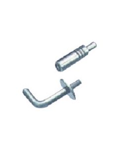 Stainless Steel Petit Hook w/washer and Anchor Plug 1อัน