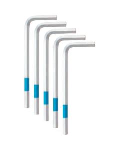 ประแจหกเหลี่ยม [ตัวเดียว] คลองเลื่อย 5 ชิ้น NC (ขนาดมาตรฐาน) 4.0 mm