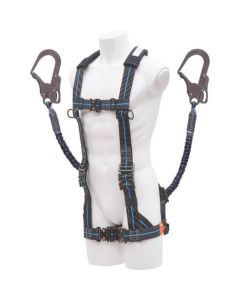 Harness H type + ชุดเชือกเส้นเล็ก 2 ทาง