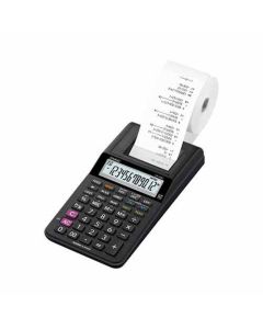 เครื่องคิดเลข 12 หลัก เครื่องพิมพ์ขนาดเล็ก HR-8RC Black